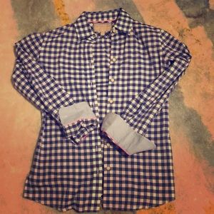 Banana republic xs soft wash button down